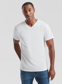 T-shirt Uomo collo V manica corta Valueweight 610660