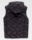 Gilet Uomo imbottito con cappuccio Rock 12104103