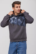 Felpa Uomo cappuccio Rock 12109103