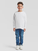 T-shirt Bambino manica lunga Valueweight 610070