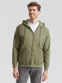 Felpa Unisex cappuccio e zip Classic 620620