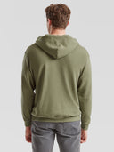 Felpa Unisex cappuccio e zip Classic 620620