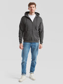 Felpa Unisex cappuccio e zip Classic 620620