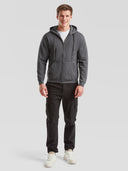 Felpa Unisex cappuccio e zip Classic 620620