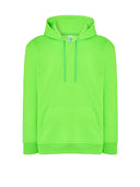 Felpa colori Fluo uomo con cappuccio Premium SWRAKNG